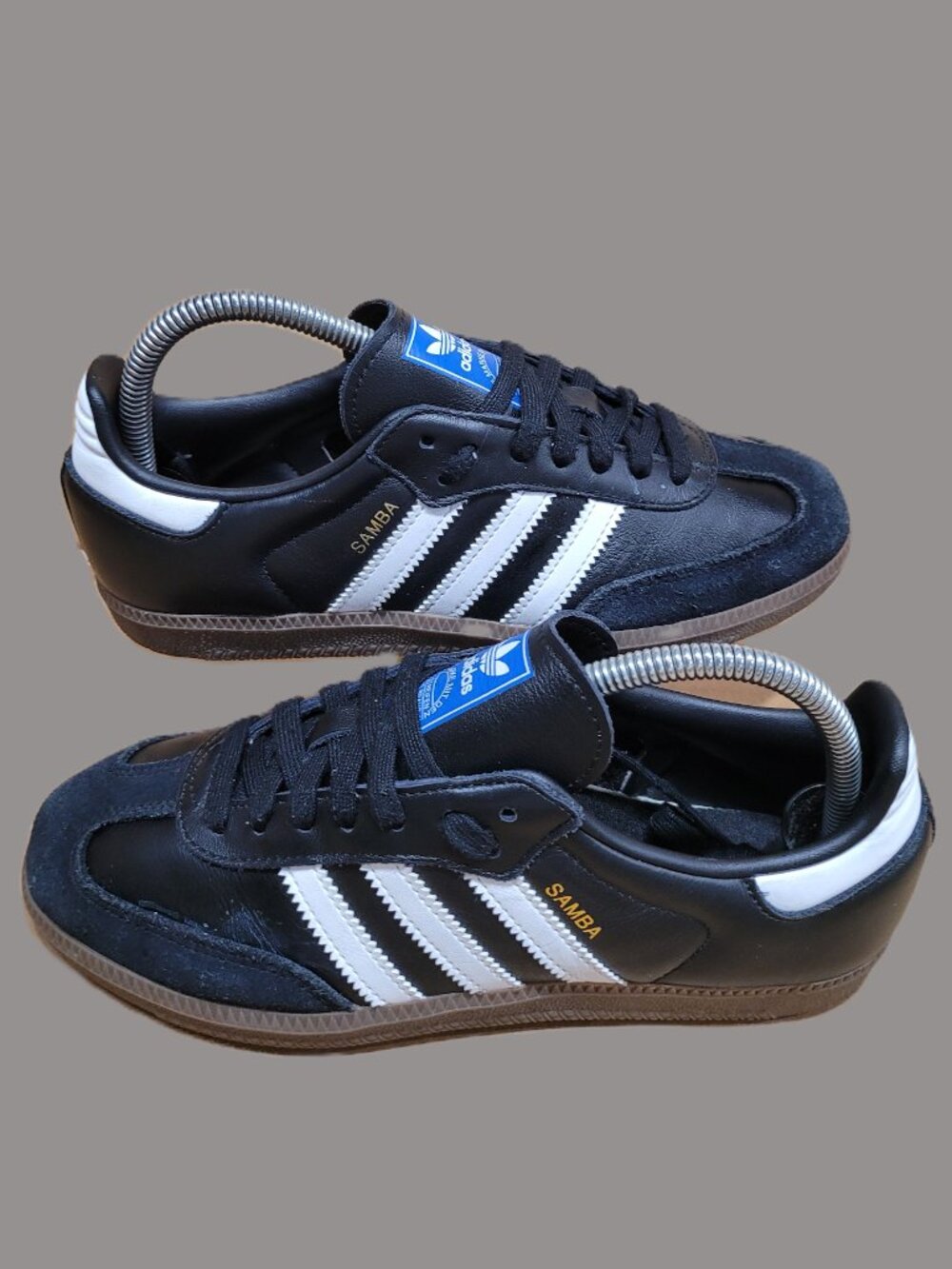 Adidas Samba OG Black White Leather 🚺 Women's Size 7 Athletic Shoes IG9031